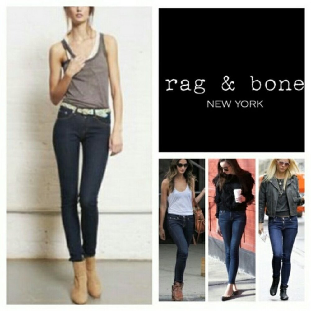 NWT!! Rag & Bone High Rise Skinny Jeans - Heritage